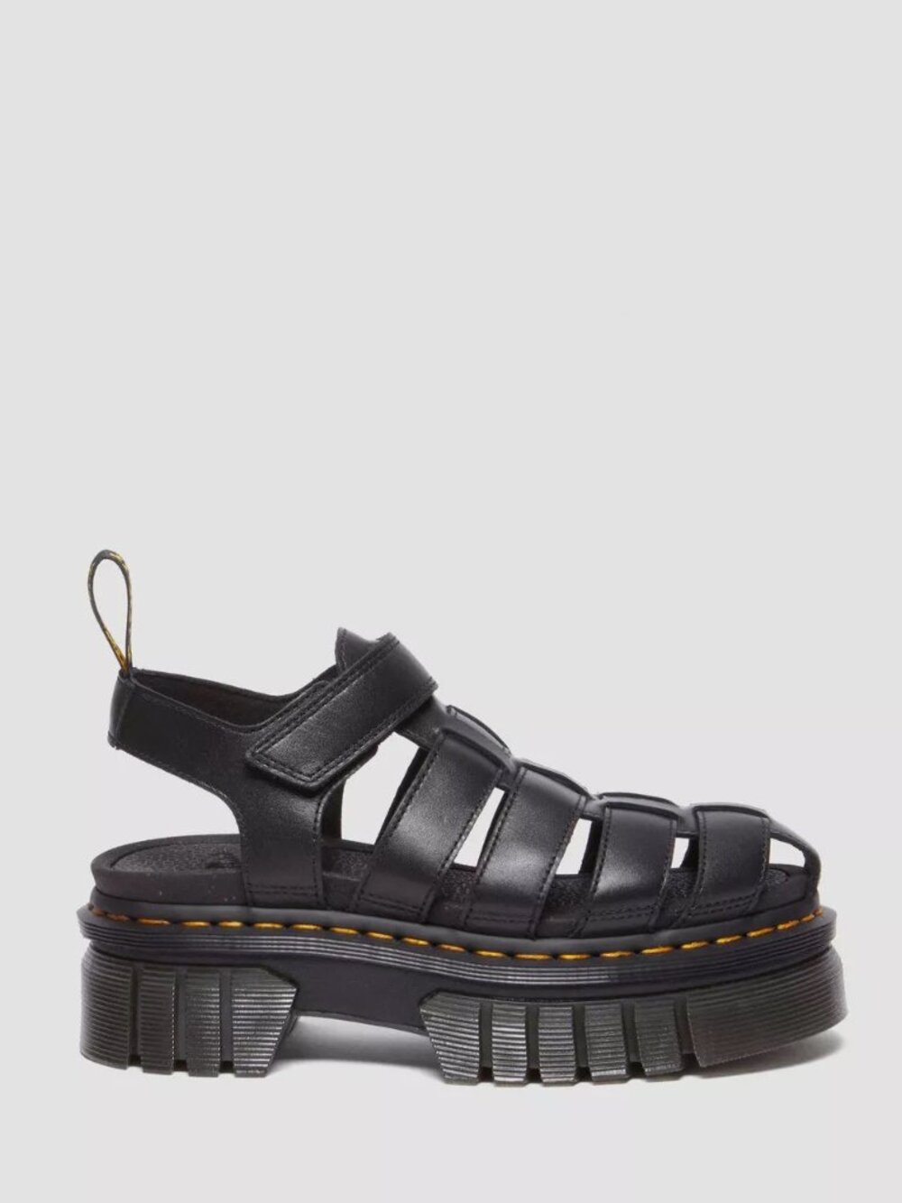 Doc Martens Ricki Lug Platform Fisherman Sandal 8/39 $185 NWOB